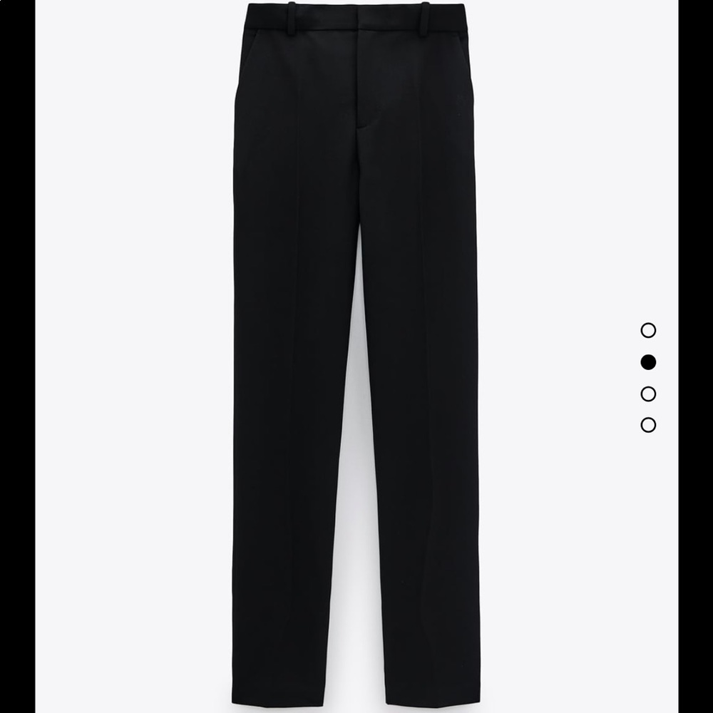 Zara Slit Straight Leg Pants